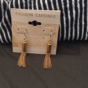 5️⃣Dollar Sale 🔥Gold Tassel hanging Earrings